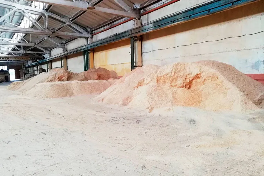 Производство древесной муки в Омске